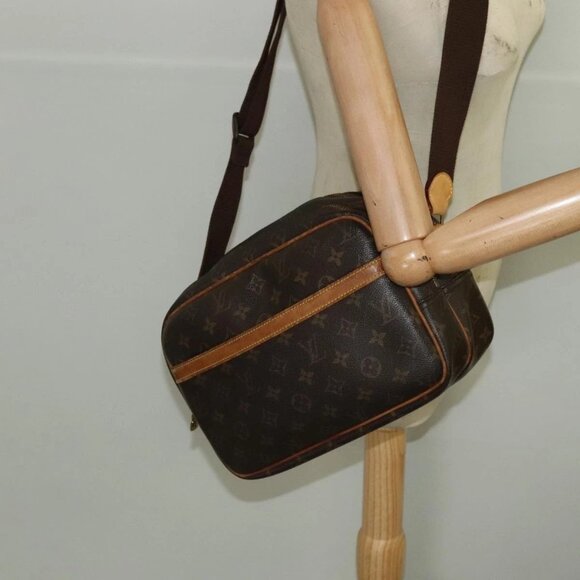LOUIS VUITTON Monogram Reporter PM Shoulder Bag - Picture 14 of 16